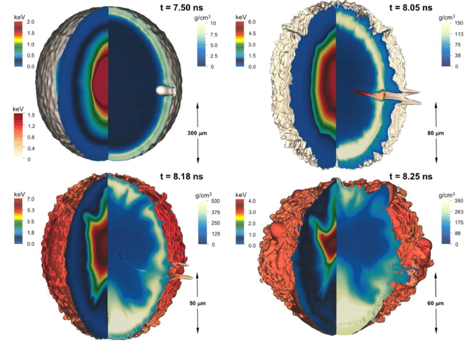 NIF capsule simulation