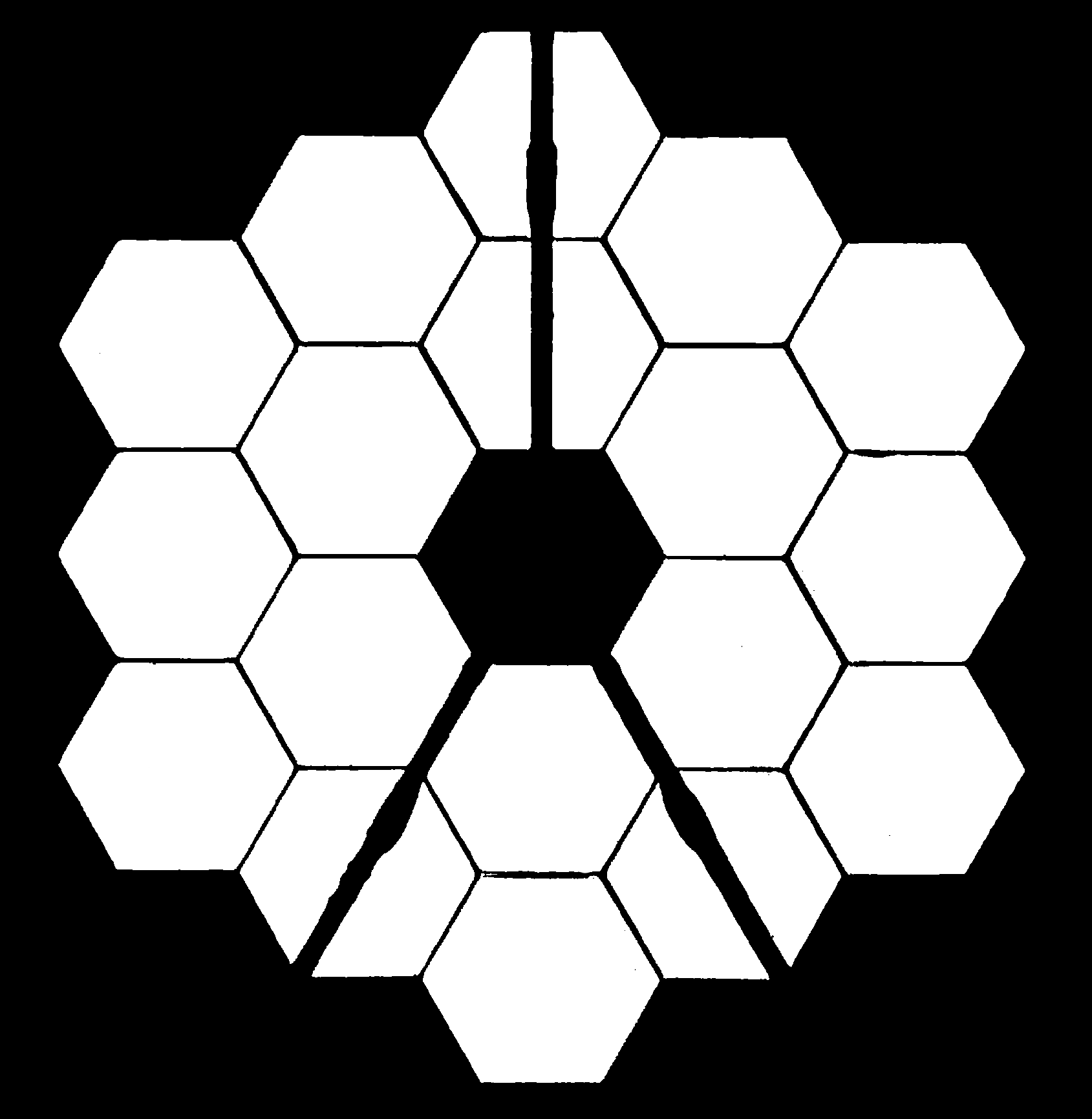 Webb telescope pupil